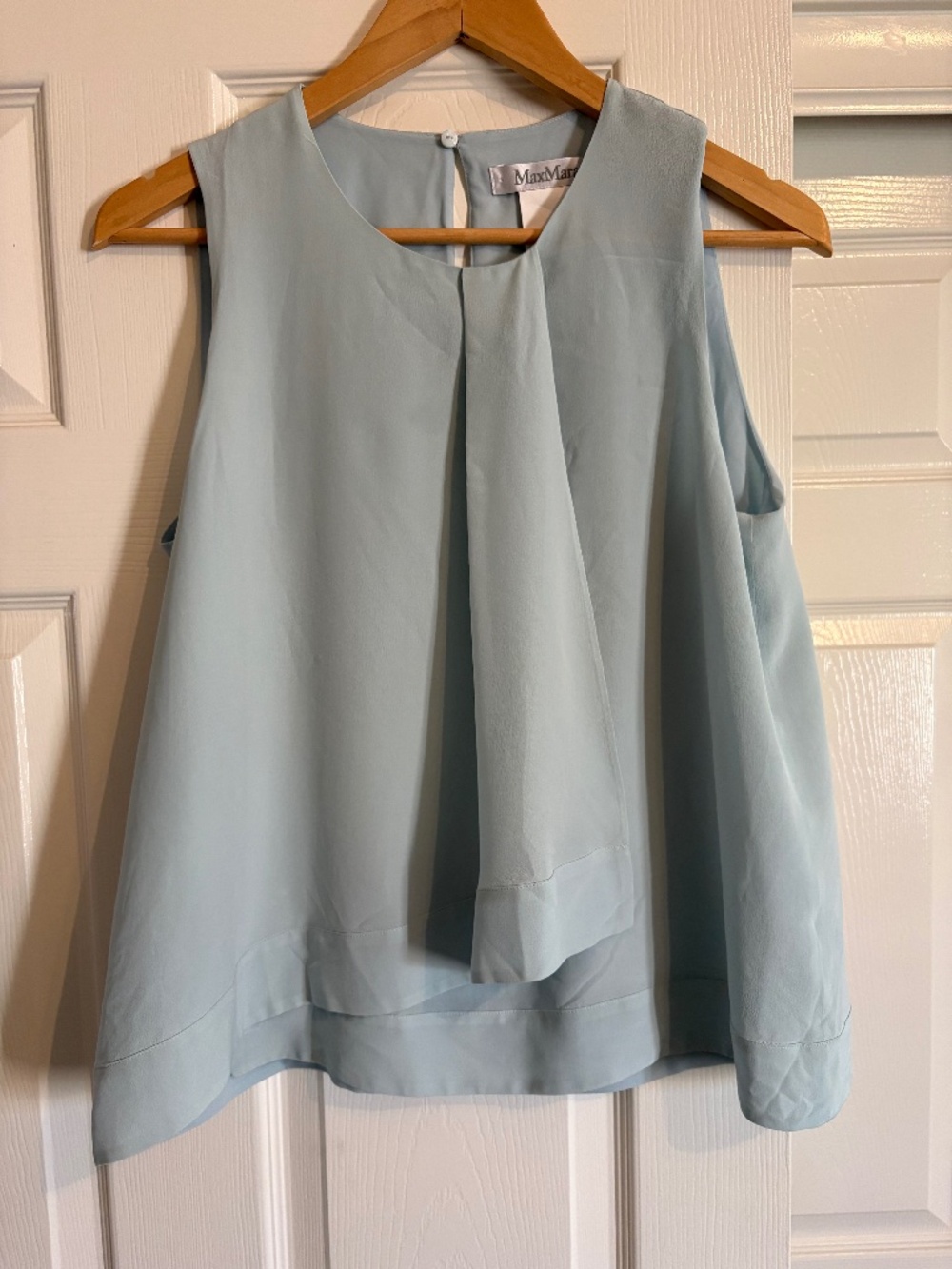 Max Mara Silk Sleeveless Blouse